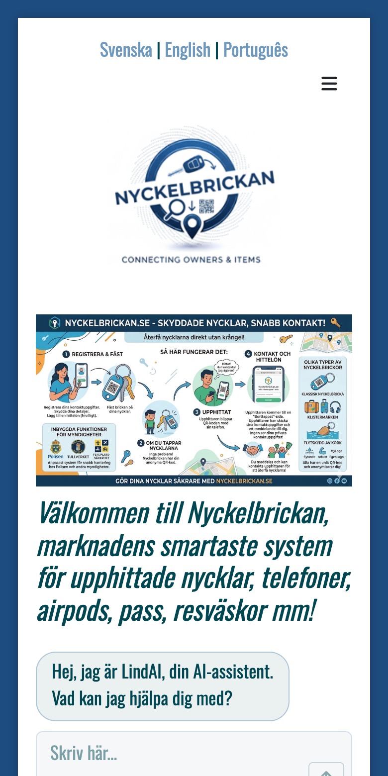 Screenshot: Nyckelbrickan