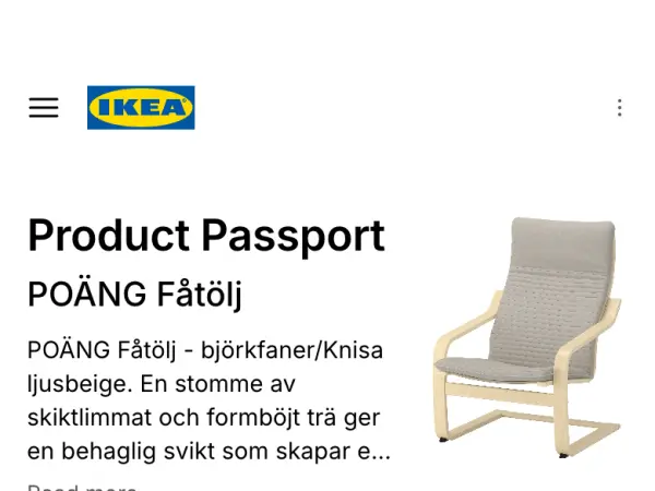 Screenshot: IKEA
