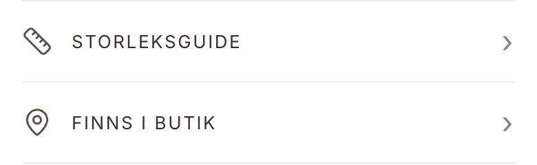 Skärmbild: Finns i butik