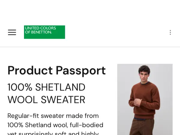 Screenshot: Benetton