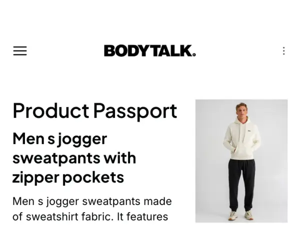 Screenshot: BODYTALK