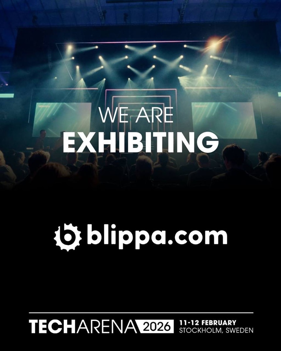 Blippa exhibiting at Techarenan 2026